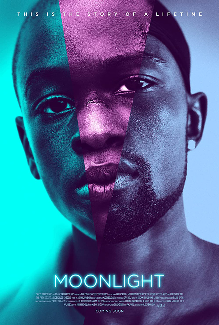 Movie poster for “Moonlight”