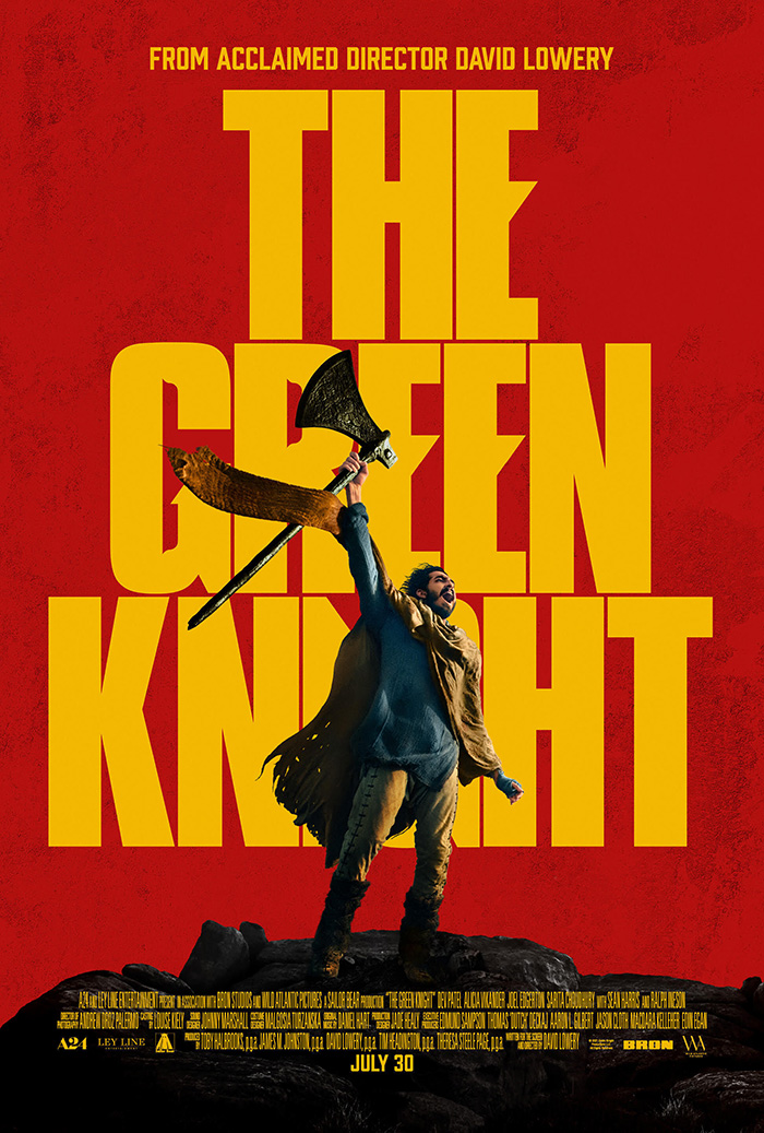 Movie poster for “ The Green Knight”