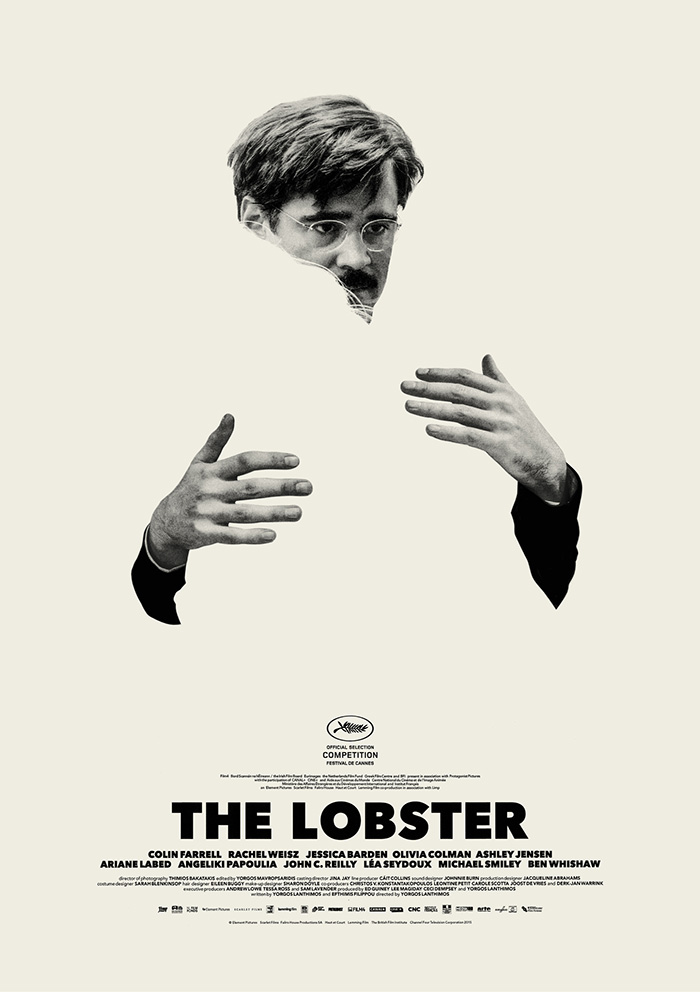 Movie poster for “ The Lobster”