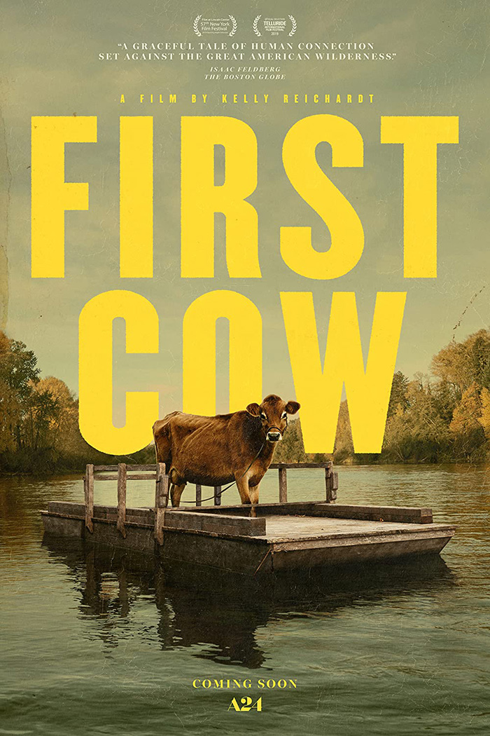Movie poster for “First Cow”