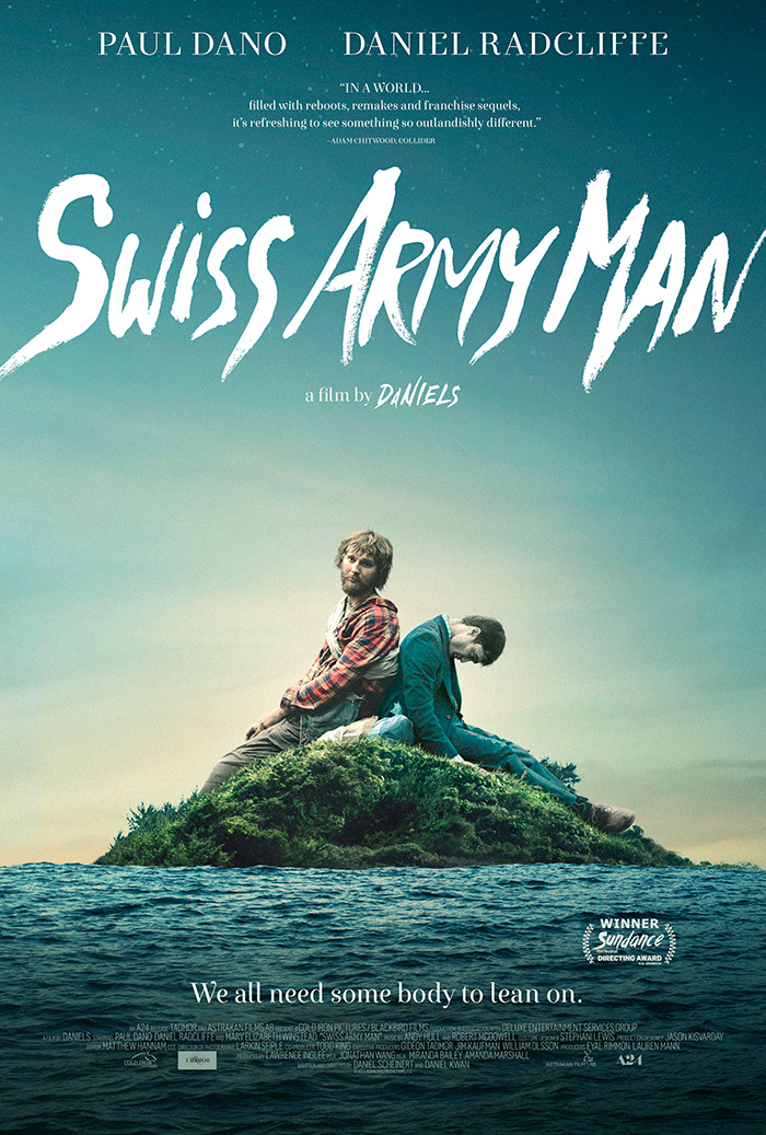 Movie poster for “ Swiss Army Man”