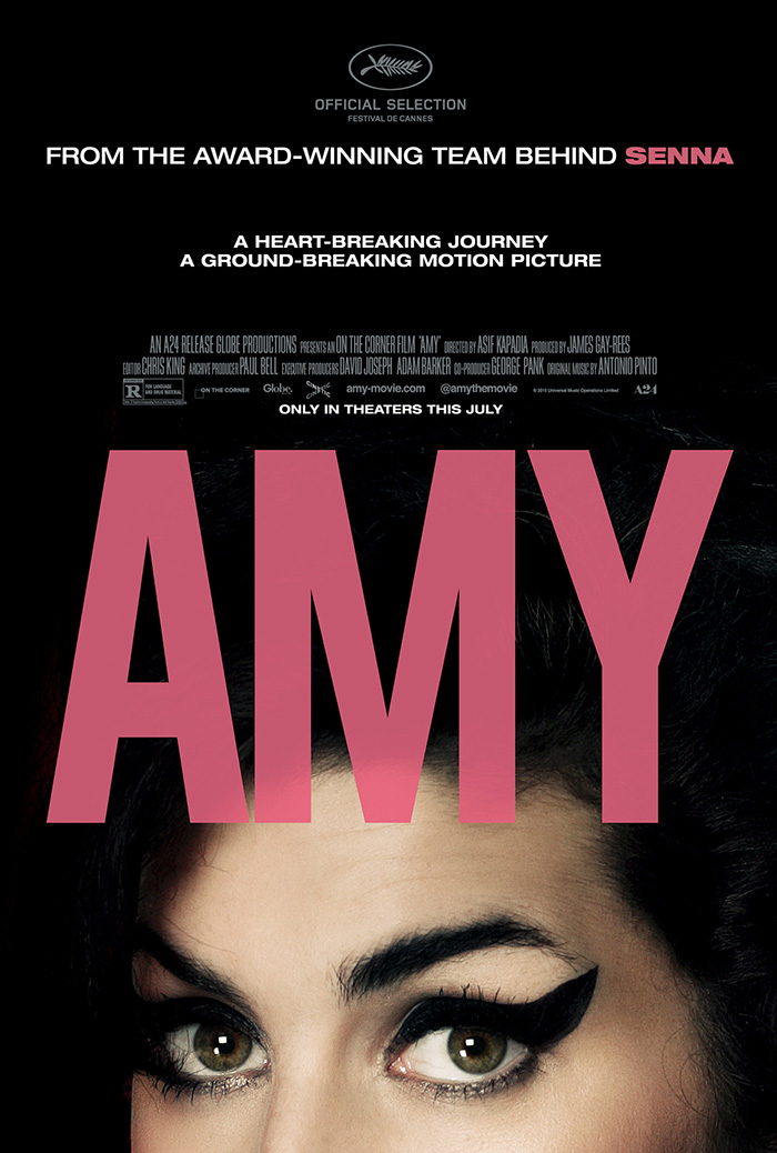 Movie poster for “Amy”