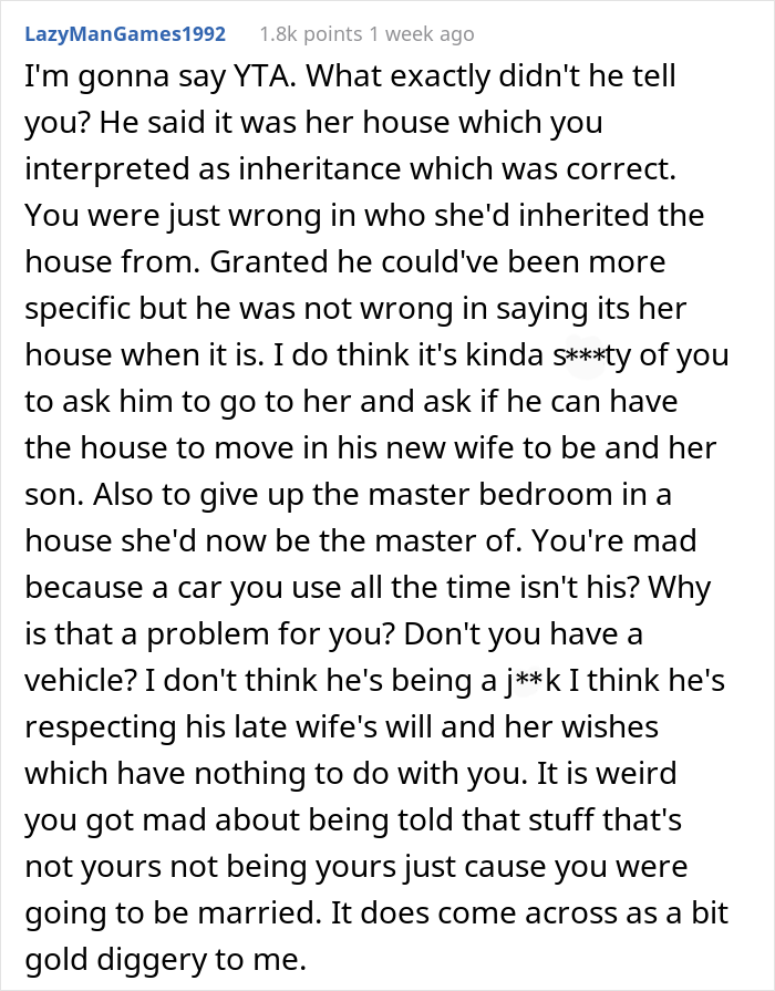 Man Reveals That His House Belongs To His Teen Daughter As An Inheritance From Her Late Mother, Fianc&eacute;e Causes A Scene