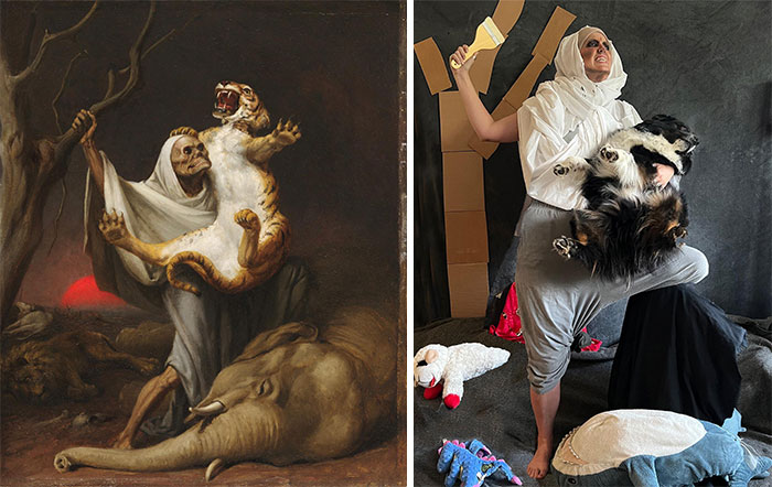 Power Of Death, 1889-1890 By William Holbrook Beard vs. Power Of Death, 2022