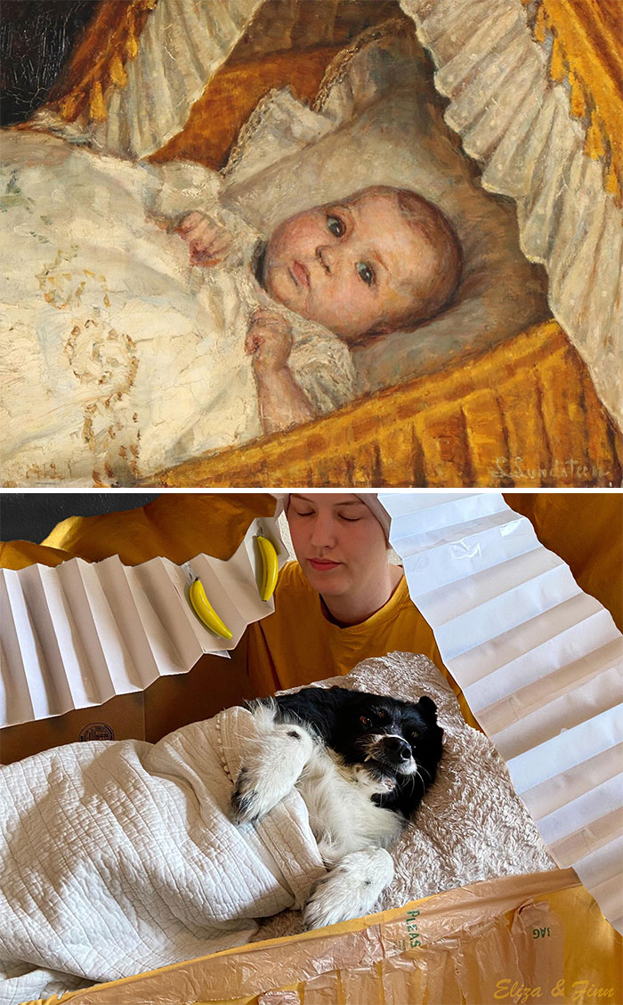 Et Lille Barn, S.d. By Lilli Lundsteen vs. A Small Child, 2021