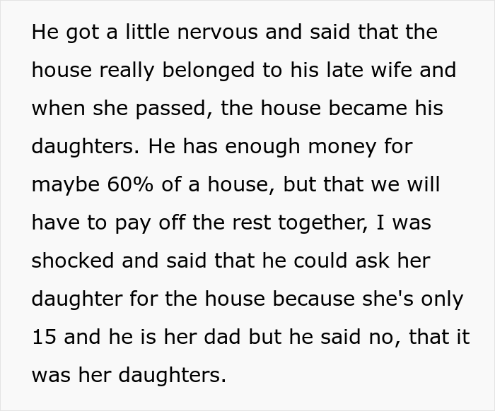 Man Reveals That His House Belongs To His Teen Daughter As An Inheritance From Her Late Mother, Fianc&eacute;e Causes A Scene