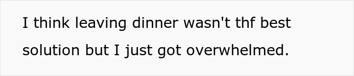 Husband Crushes Wife's Self-Esteem During Celebratory Dinner, Is Mad After She Up And Leaves