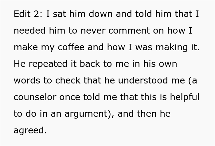 Woman Snaps At Fianc&eacute; Who Relentlessly Criticized Her Way Of Making Coffee, And Somehow She&rsquo;s The &ldquo;Bad Guy&rdquo;