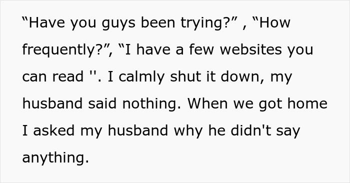 Woman Causes A Scene After Telling Intrusive MIL To Hit The Road For Nasty Comments About Trying For A Baby, Wonders If She Overreacted