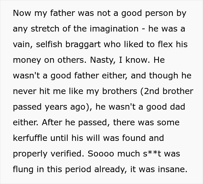 Millionaire Dad Appoints Younger Daughter As His Will Executor Before Passing Away, She Decides To Have Fun With The Relatives She Dislikes