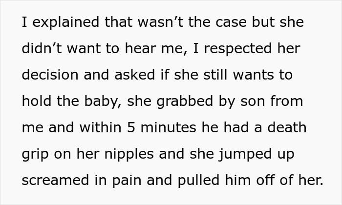 New Mom Warns Her Friend To Wear A Bra Before Meeting Baby, She Doesn't Listen And Calls Her Misogynistic
