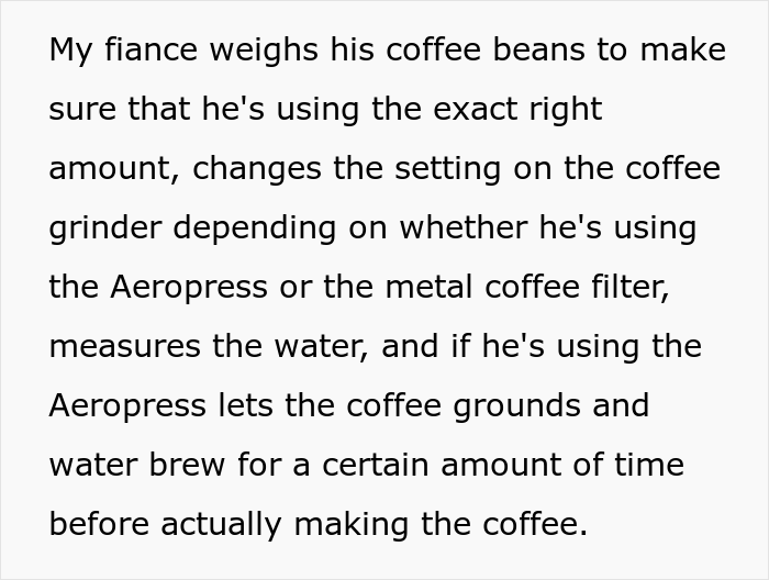 Woman Snaps At Fianc&eacute; Who Relentlessly Criticized Her Way Of Making Coffee, And Somehow She&rsquo;s The &ldquo;Bad Guy&rdquo;