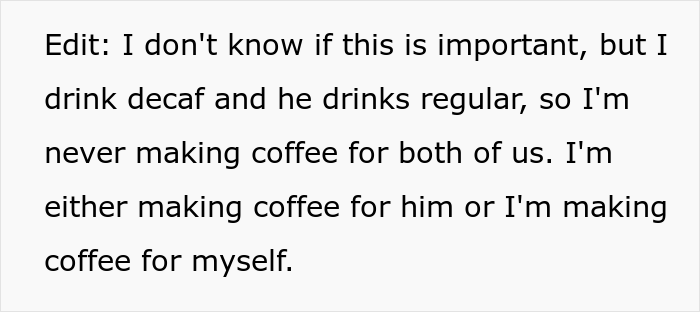 Woman Snaps At Fianc&eacute; Who Relentlessly Criticized Her Way Of Making Coffee, And Somehow She&rsquo;s The &ldquo;Bad Guy&rdquo;