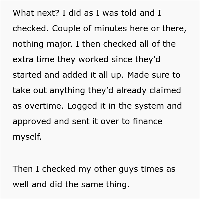 Boss Tried To Teach Late Employee A Lesson, Ended Up Having To Pay Overtime When Supervisor Saw His Team Helping Out Other Departments Boss Tried To Teach Late Employee A Lesson, Ended Up Having To Pay Overtime When Supervisor Saw His Team Helping Out Other Departments