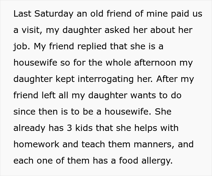 "I Haven't Been Able To Sleep Since Then": Neighbors Claim Dad&rsquo;s Brainwashing His 5 Y.O. Daughter By Encouraging Her Wish To Be A Housewife
