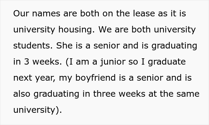 21 Y.O. Woman Gets Called Out For Refusing To Give Up Her Room Because Her Roommate&rsquo;s Dad Needed A Place To Sleep