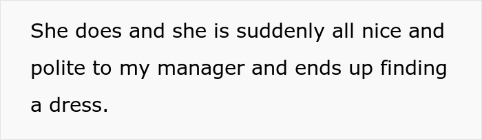 Size 30 Bride Demands To Try On A Size 14 Wedding Dress, Saleswoman Asks If She Was A Jerk To Give Her A Reality Check Size 30 Bride Demands To Try On A Size 14 Wedding Dress, Saleswoman Asks If She Was A Jerk To Give Her A Reality Check