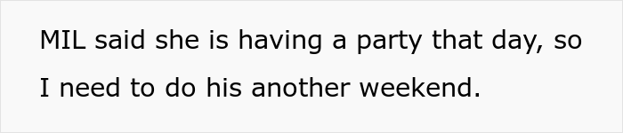 "AITA For Calling My MIL A Crybaby And Saying Her Birthday Isn't As Important As My Son's First Birthday?"