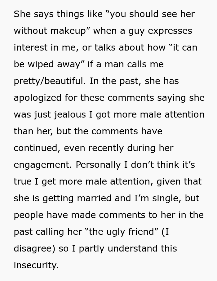 Maid Of Honor With A Scar On Her Face Asks If She's Right To Skip The Wedding After Bride Bans Makeup Just For Her