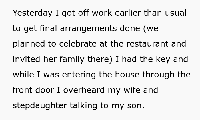 Dad Overhears A Conversation Between His New Wife And His Son, Cancels The Mother’s Day Celebration He’d Planned Dad Overhears A Conversation Between His New Wife And His Son, Cancels The Mother’s Day Celebration He’d Planned