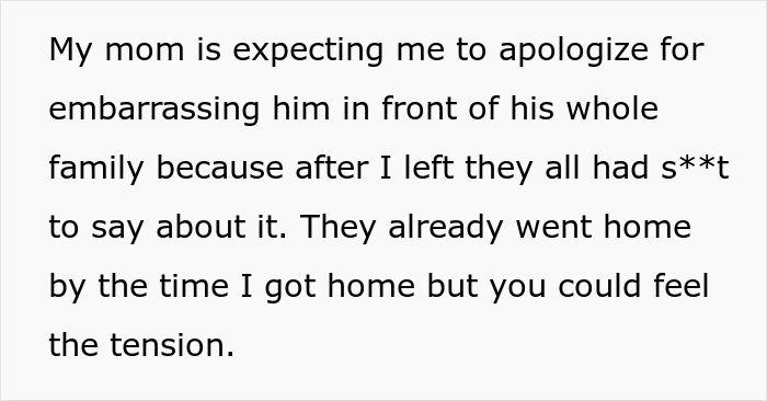 17 Y.O. Found Out Mom And Stepdad Purchased A House Using His Inheritance Money From Dad, Later Exposed The Man In Front Of His Visiting Family