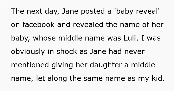 "Am I A Jerk For 'Belittling' My Friend's Grief After She Named Her Daughter After My Deceased One And Refusing To Be Her Daughter's Godmother?" "Am I A Jerk For 'Belittling' My Friend's Grief After She Named Her Daughter After My Deceased One And Refusing To Be Her Daughter's Godmother?"