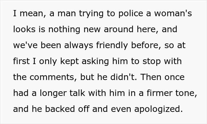 Guy Gets Fired As A Result Of A Female Co-Worker Reporting Him To HR Because He Kept Complaining About Her Buzzcut