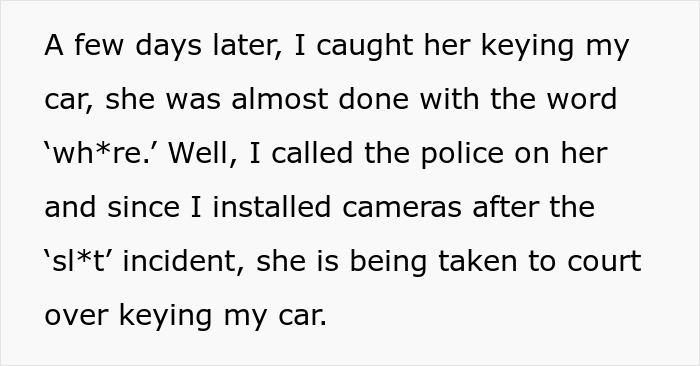 "They Both Looked At Me With Disgust": Delusional Neighbor Keyed Author's Car Over Erotic Books, So She Called The Police