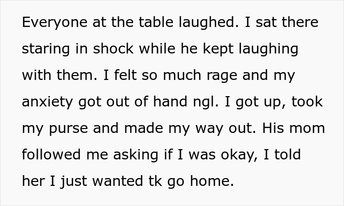 Husband Crushes Wife's Self-Esteem During Celebratory Dinner, Is Mad After She Up And Leaves