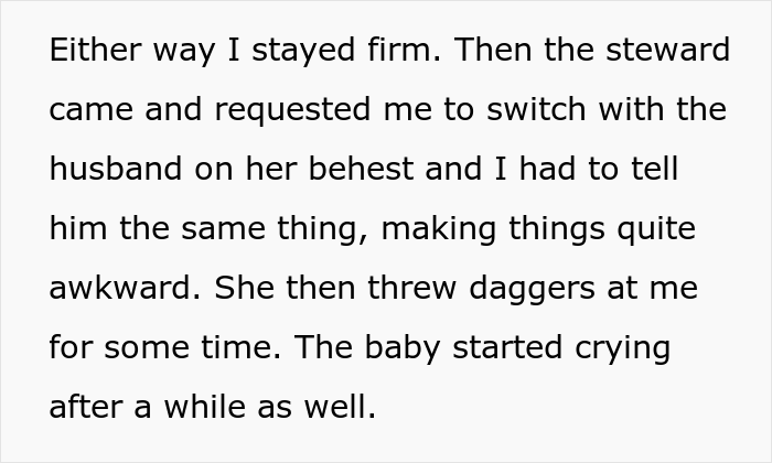 Mom Furious Over Guy Not Giving Up His Airplane Seat Makes Snide Remarks, He Turns To The Internet To Ask Which One Of Them Was In The Wrong Mom Furious Over Guy Not Giving Up His Airplane Seat Makes Snide Remarks, He Turns To The Internet To Ask Which One Of Them Was In The Wrong