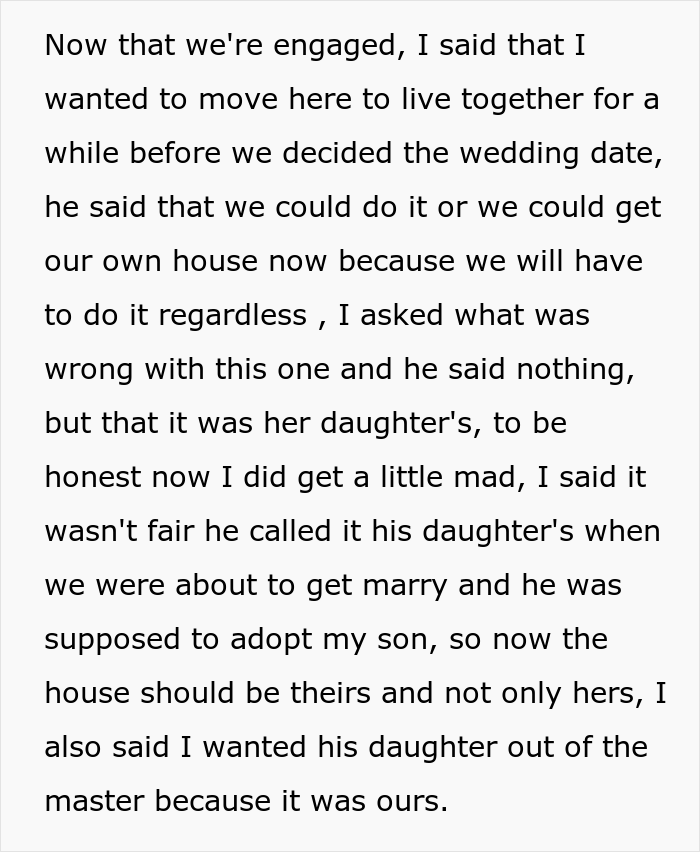 Man Reveals That His House Belongs To His Teen Daughter As An Inheritance From Her Late Mother, Fianc&eacute;e Causes A Scene
