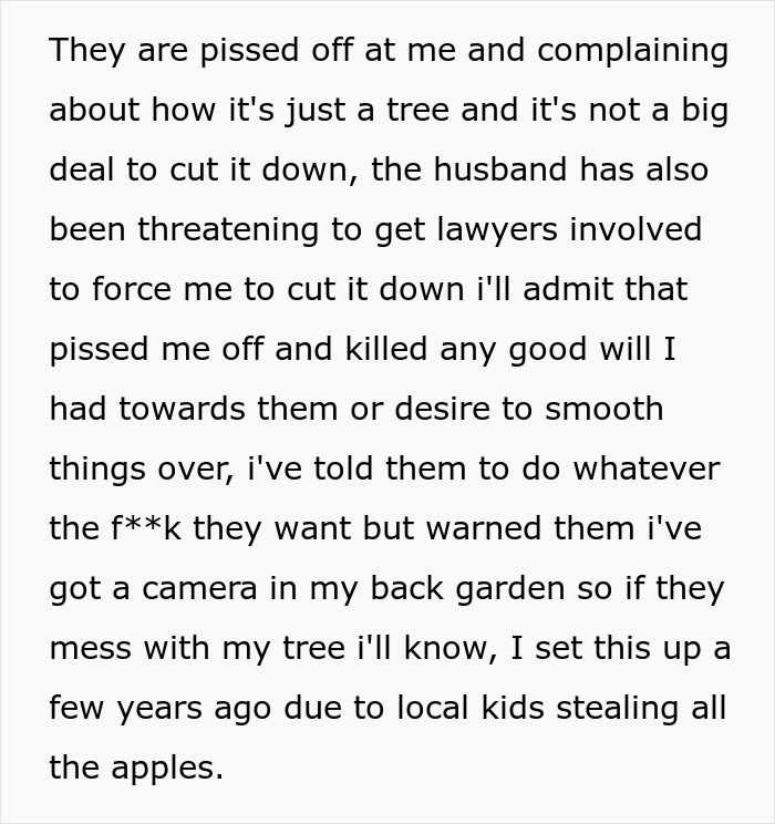 &ldquo;AITA For Not Removing A Tree From My Property As My New Neighbor Demands?&rdquo;