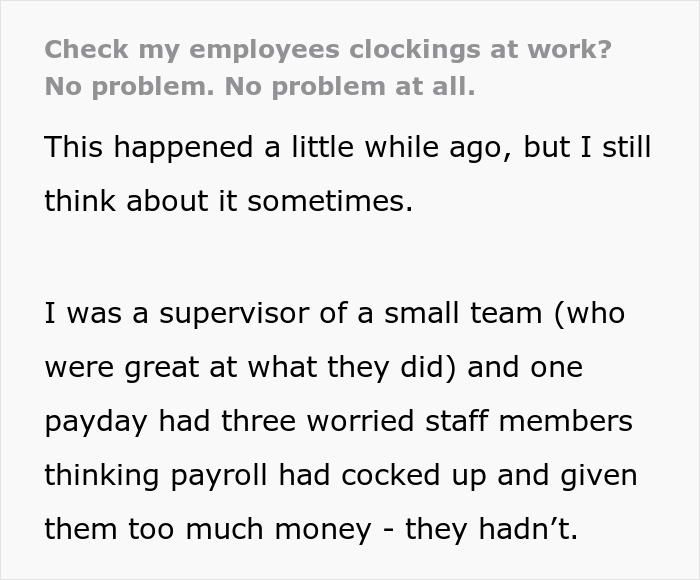 Boss Tried To Teach Late Employee A Lesson, Ended Up Having To Pay Overtime When Supervisor Saw His Team Helping Out Other Departments Boss Tried To Teach Late Employee A Lesson, Ended Up Having To Pay Overtime When Supervisor Saw His Team Helping Out Other Departments