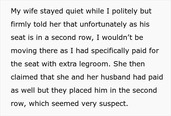 Mom Furious Over Guy Not Giving Up His Airplane Seat Makes Snide Remarks, He Turns To The Internet To Ask Which One Of Them Was In The Wrong Mom Furious Over Guy Not Giving Up His Airplane Seat Makes Snide Remarks, He Turns To The Internet To Ask Which One Of Them Was In The Wrong