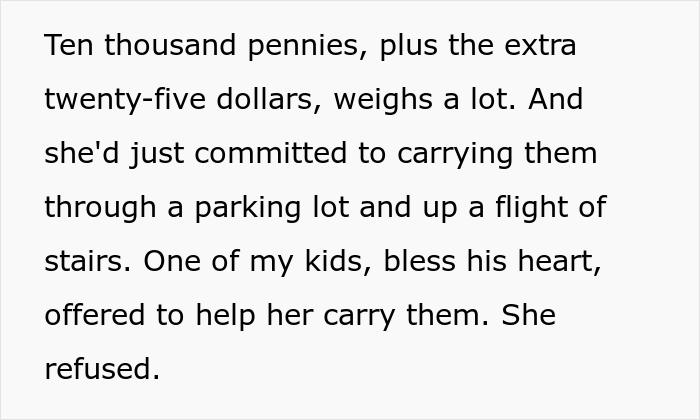 Karen Tries To Maliciously Comply By Paying In Bags Of Coins, But Repair Shop Owner Turns The Tables On Her