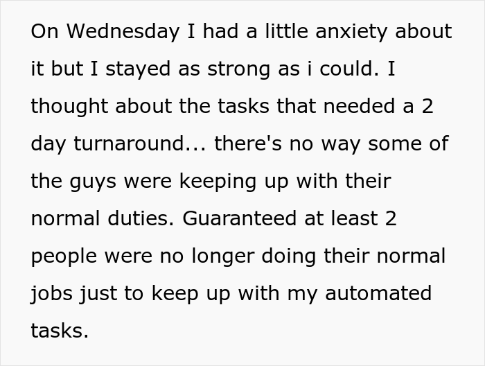 Company Tests Whether Employee Should Be Fired, Realize Their Mistake After They Turn Off Every Automated Task They'd Ever Set Up And Leave