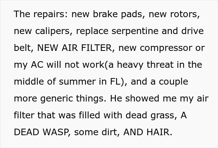 After A Mechanic Thought He Could Scam This Woman, She Embarrassed Him In Front Of The Whole Shop After A Mechanic Thought He Could Scam This Woman, She Embarrassed Him In Front Of The Whole Shop
