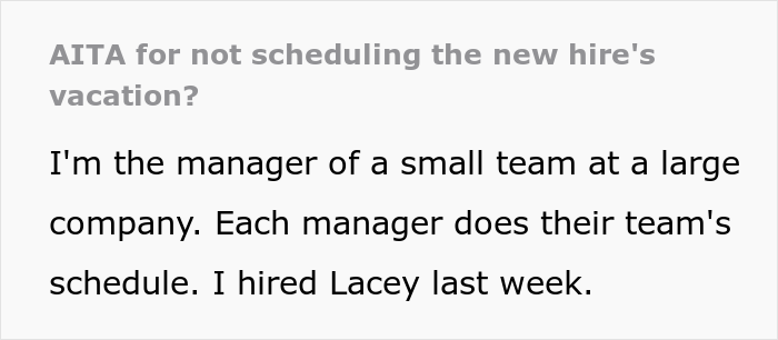 Boss Lies To New Hire About Accommodating Her Vacation Request, Is Flabbergasted When She Quits On The Spot