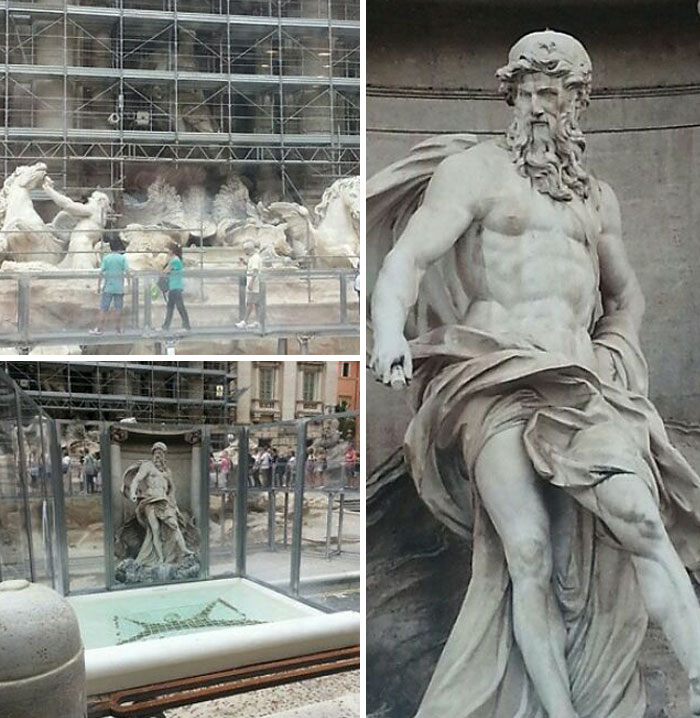 That Time I Went All The Way To Italy, And The Trevi Fountain Was Broken