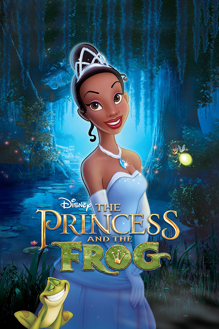Poster of The Princess And The Frog animated movie 