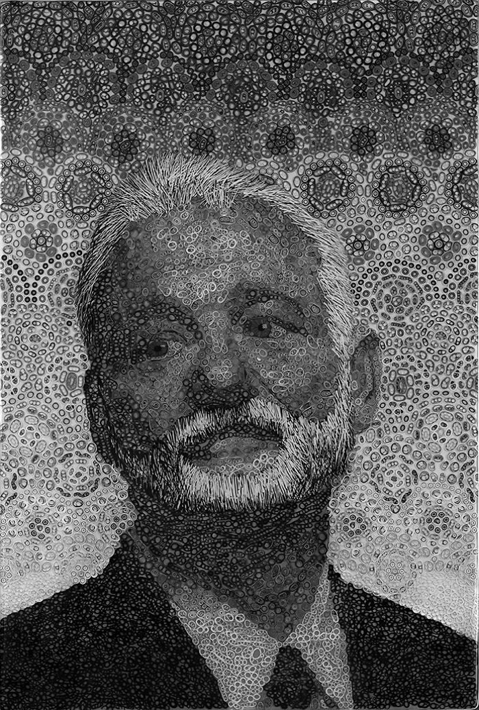 I Made Portraits Entirely Out Of Tape (4 Pics) I Made Portraits Entirely Out Of Tape (4 Pics)