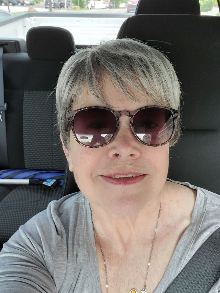 This May Sound A Little Shallow But After A Year Of Cancer Treatment, I Got My Wig. Natural💗