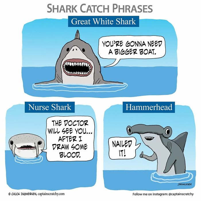 New Funny Comics From A Captain Scratchy Panel