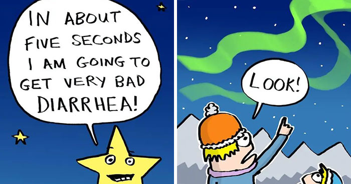 40 New Comics With Unexpectedly Dark Twists By Dave Contra