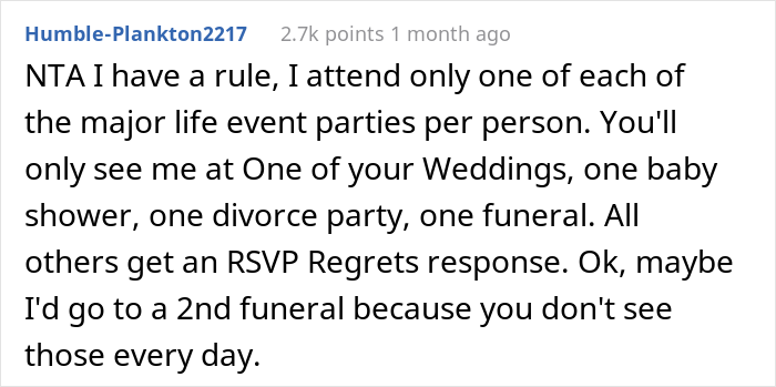Woman Skips Her Mother’s 5th Wedding To Attend A Long-Awaited Job Interview, Gets Called A Jerk For Missing The Big Day Woman Skips Her Mother’s 5th Wedding To Attend A Long-Awaited Job Interview, Gets Called A Jerk For Missing The Big Day
