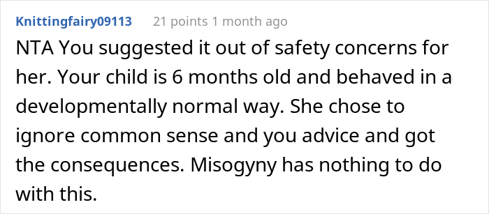 New Mom Warns Her Friend To Wear A Bra Before Meeting Baby, She Doesn't Listen And Calls Her Misogynistic