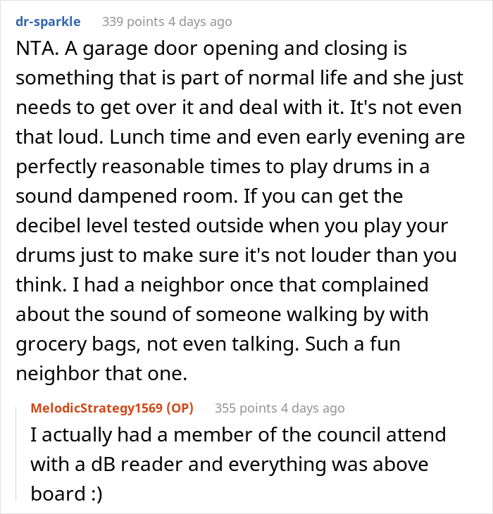 “AITA For Telling My Neighbor To Get Over It When I Wake Her Baby Up?” “AITA For Telling My Neighbor To Get Over It When I Wake Her Baby Up?”