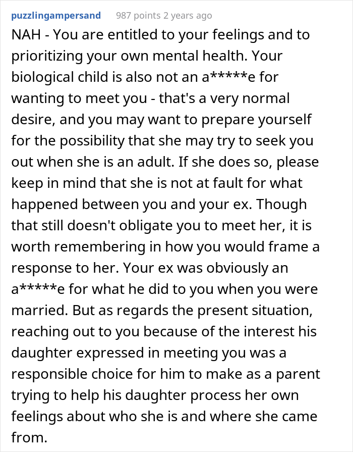 Woman Signs Over Parental Rights Of Her Baby To Cheating Husband&rsquo;s Mistress, Refuses To Meet Her Daughter 14 Years Later When Her Ex Contacts Her