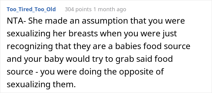 New Mom Warns Her Friend To Wear A Bra Before Meeting Baby, She Doesn't Listen And Calls Her Misogynistic