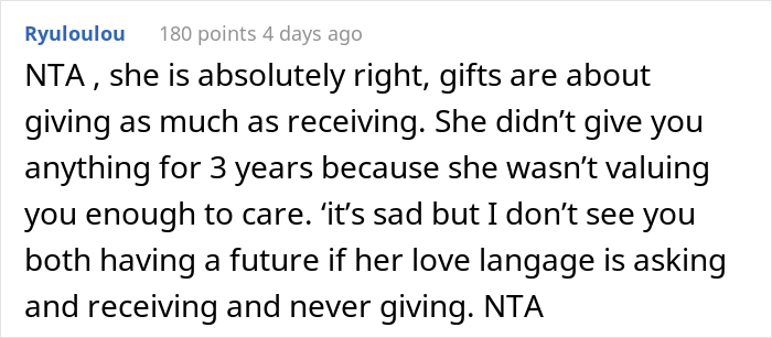 Girlfriend Starts Drama After Boyfriend Chose Not To Get Her A Birthday Present, Asks The Internet If He Was Right
